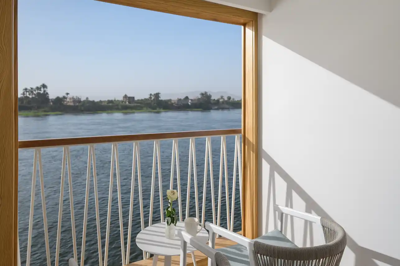 Cabin aboard the MS Tamr Henna Nile Cruise Nile cruise